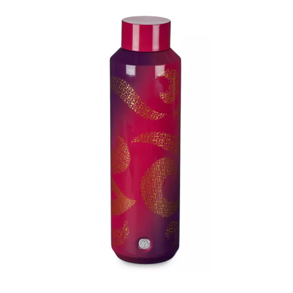 Disney Walt Disney World Starbucks Cinderella Castle Stainless Water Bottle New - Picture 2 of 3